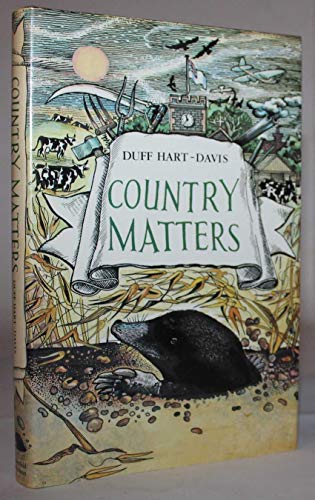 Country Matters By Duff Hart-Davis